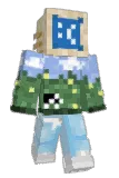 yamaceratops Minecraft avatar full body