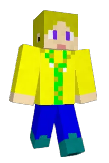 yelladude Minecraft avatar full body