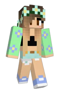 yellowbubbles11 Minecraft avatar full body