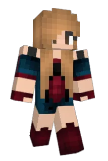 yellowest Minecraft avatar full body