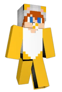 yellowpandaJR Minecraft avatar full body