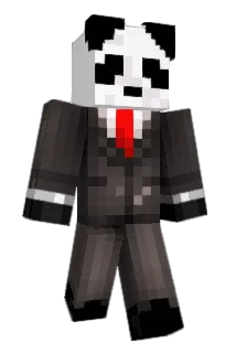 yepPanda Minecraft avatar full body