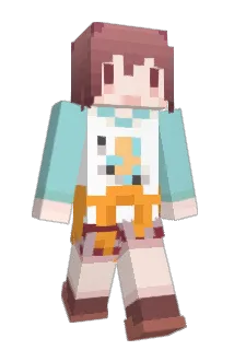 ykheart Minecraft avatar full body