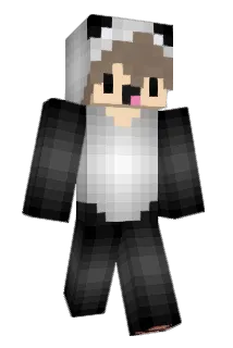 yoboypanda Minecraft avatar full body