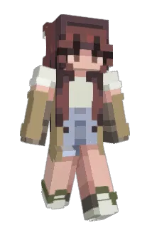 yokipo Minecraft avatar full body