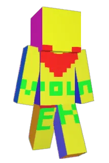 yolo_simpson Minecraft avatar full body