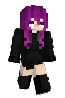 yookiiwaspeach Minecraft avatar full body