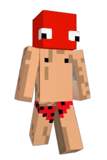youngfatjesus Minecraft avatar full body