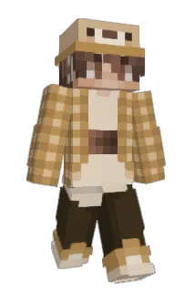 younginace Minecraft avatar full body
