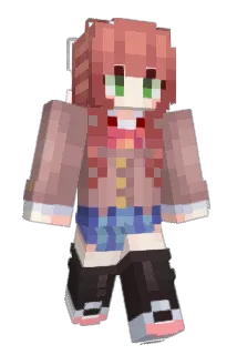 yu_Autumn Minecraft avatar full body