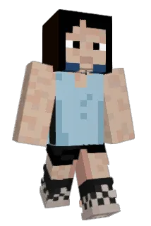 yuhwhip Minecraft avatar full body