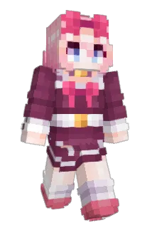 yuineko_YouTube Minecraft avatar full body