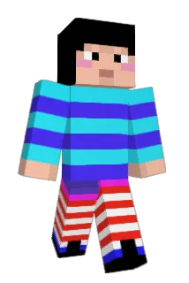 yumakura Minecraft avatar full body