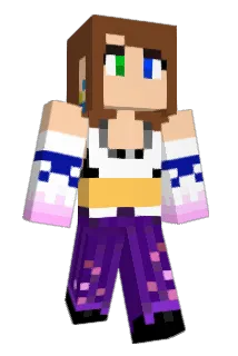 yunina Minecraft avatar full body