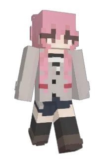 yunodiaryy Minecraft avatar full body