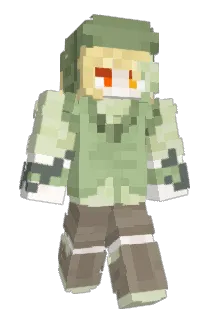 yururudot Minecraft avatar full body