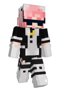 yuudachi_v Minecraft avatar full body