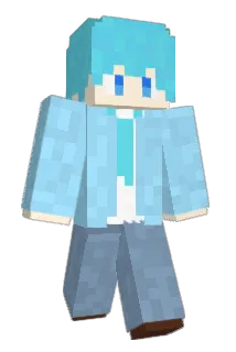 yuuyuumine Minecraft avatar full body