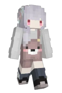 yuwurisa Minecraft avatar full body