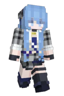 yuzitian Minecraft avatar full body