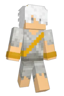 zLevitating Minecraft avatar full body