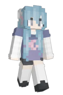 zaddysendaddy Minecraft avatar full body