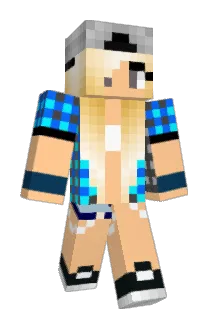 zara2 Minecraft avatar full body