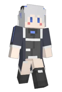 zawa_ch Minecraft avatar full body