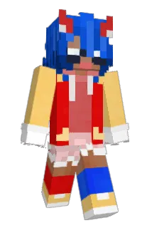 Minecraft-Avatar von zchoomie: ganzer Körper