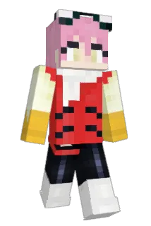 zebrafishcat Minecraft avatar full body