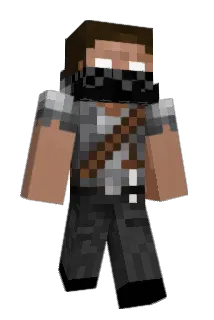 zebrawhite Minecraft avatar full body