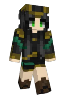 zeleniaa Minecraft avatar full body