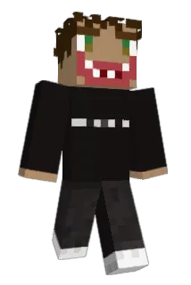 zeleznica Minecraft avatar full body