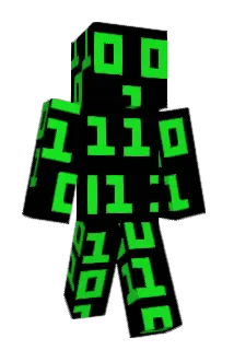 zer01up Minecraft avatar full body