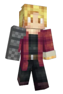 zeroblood Minecraft avatar full body