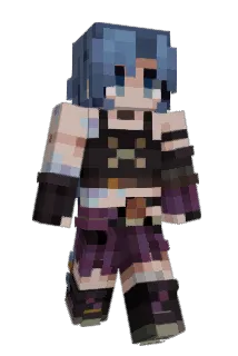 zerophile Minecraft avatar full body