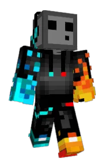 zetaorange Minecraft avatar full body