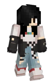 zhccc Minecraft avatar full body