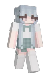 zibaki Minecraft avatar full body