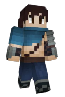 zinnzii Minecraft avatar full body