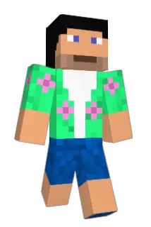 zlinked Minecraft avatar full body