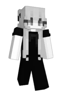 zmieszana Minecraft avatar full body