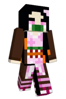 zoezake Minecraft avatar full body