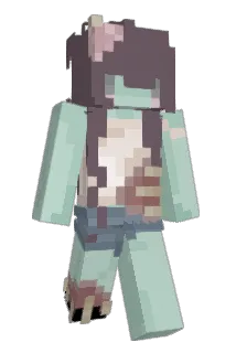 zombeko Minecraft avatar full body