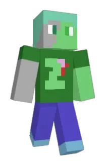 zombigator Minecraft avatar full body
