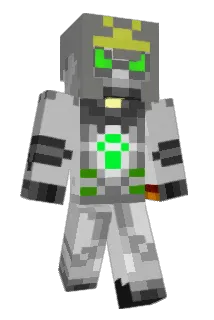 zomdie Minecraft avatar full body