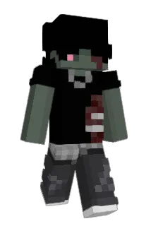 zomhbie Minecraft avatar full body