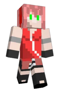 zonbloempje Minecraft avatar full body