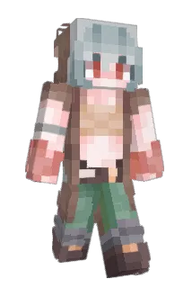 zvep Minecraft avatar full body