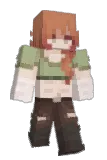 zyqena Minecraft avatar full body